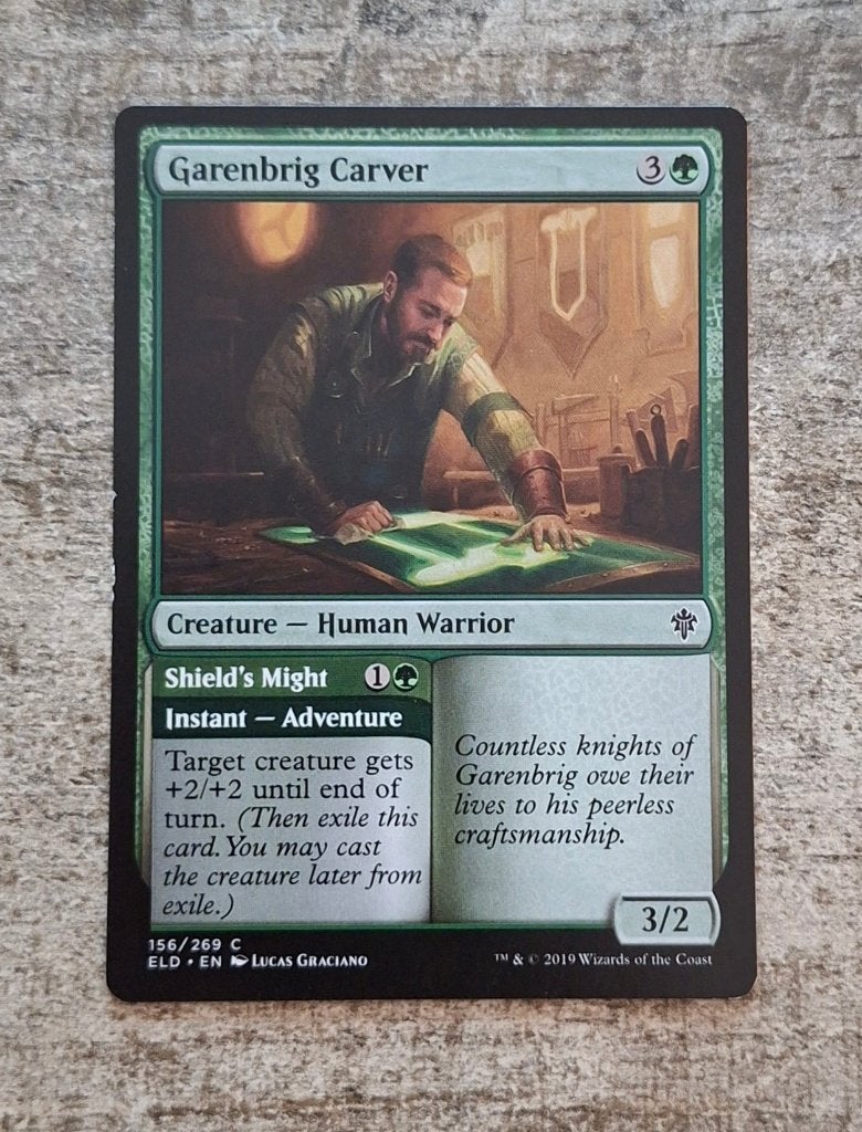 Garenbrig Carver - Magic the Gathering, Verzenden, Gebruikt, Losse kaart