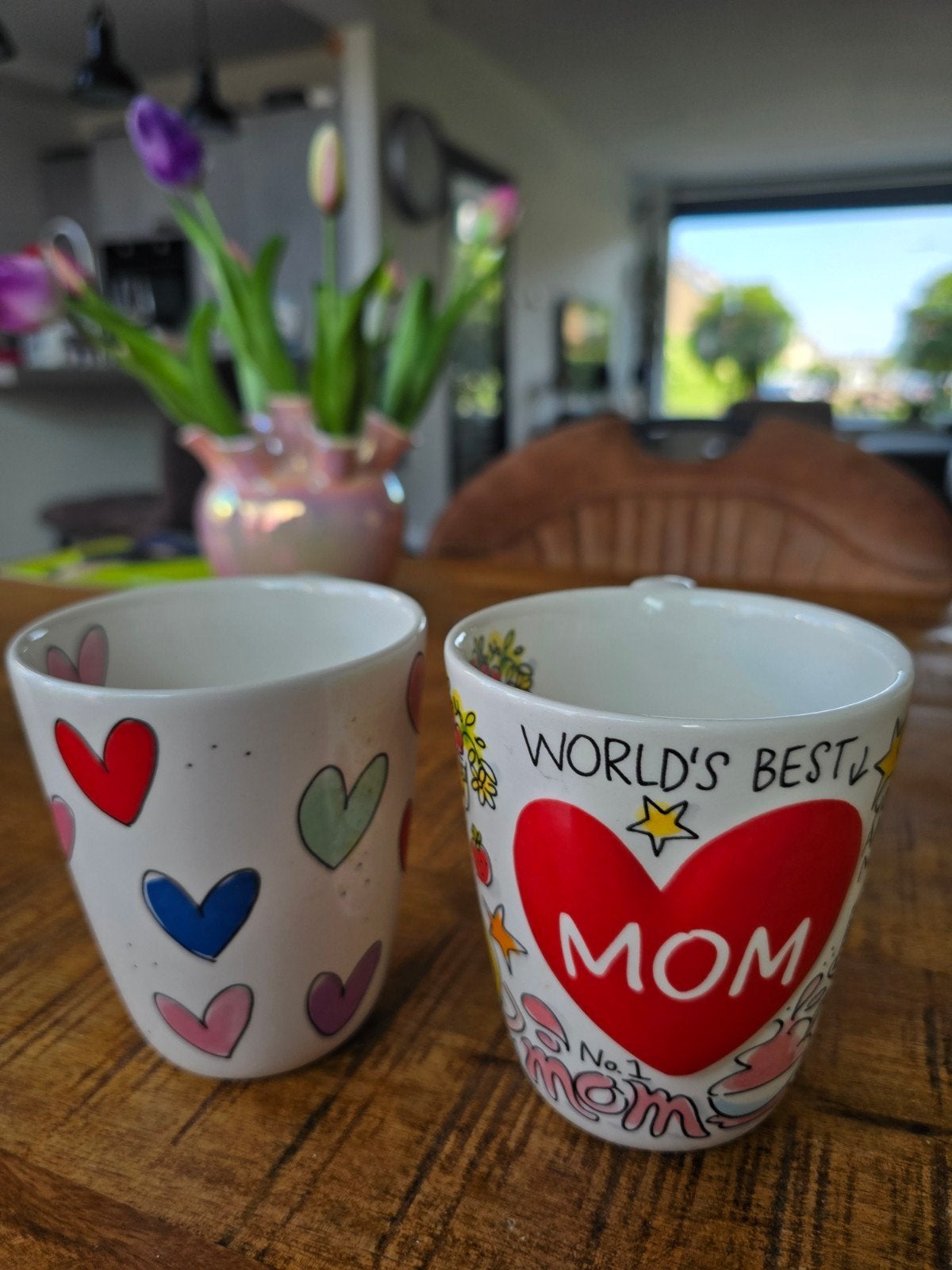 Mokken set - World's Best Mom & Hartjes Blond Amsterdam, Huis en Inrichting, Blond Amsterdam, Overige typen, Ophalen of Verzenden