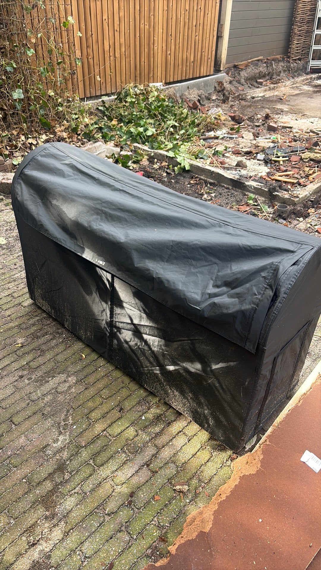 Opbergbak voor tuinkussens, Tuin en Terras, Ophalen, Gebruikt