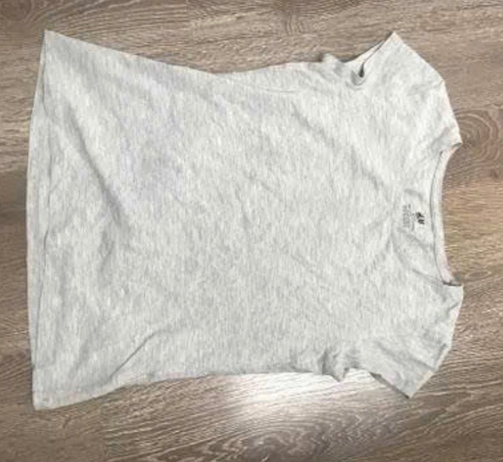 Lichtgrijs shirt in maat 146/152 H&M, Ophalen, Zo goed als nieuw, Meisje, Shirt of Longsleeve