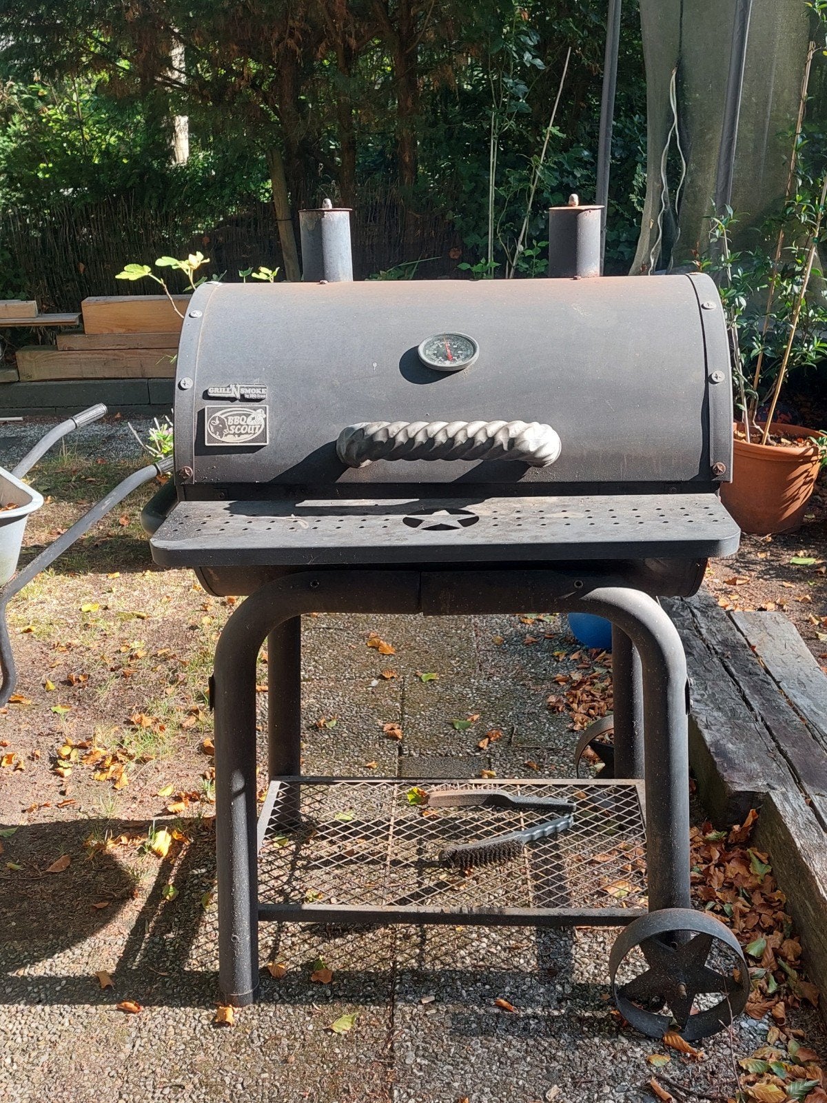 BBQ Smoker en grill, Ophalen, Gebruikt