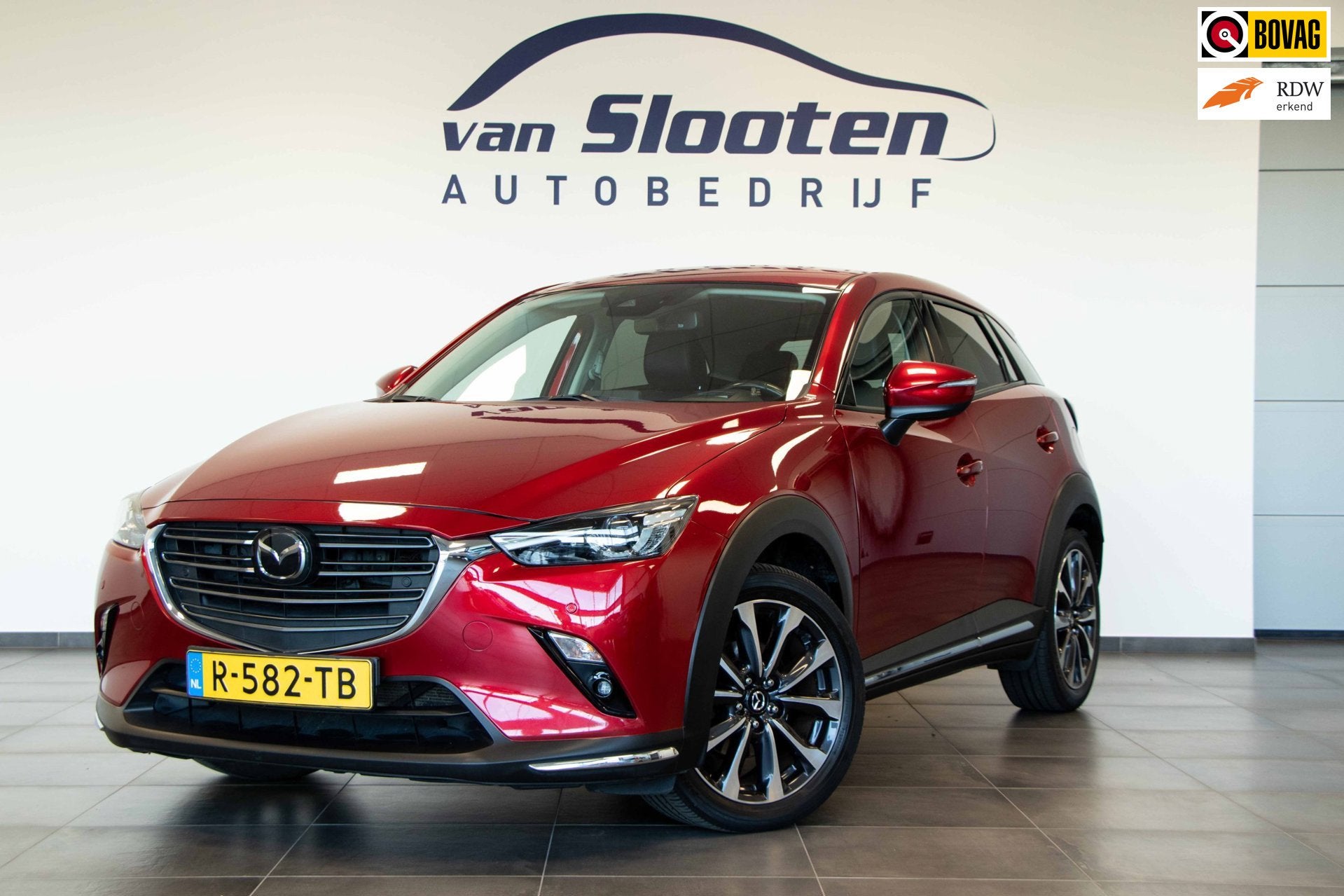 Mazda CX-3 2.0 SkyActiv-G 120 GT-M | Automaat | DAB | Adapti, Auto's, Gebruikt, 1188 kg, Leder en Stof, SUV of Terreinwagen