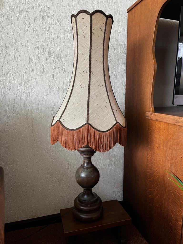 Antieke lamp, Ophalen