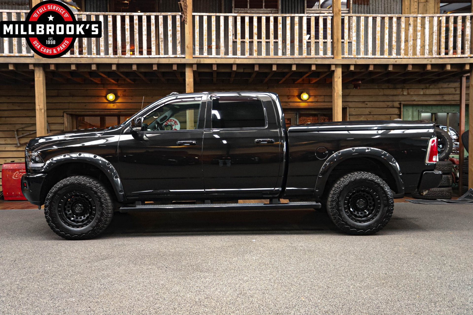 Dodge Ram 2500 limited 6.7L Cummins Black Edition Uniek, Wid, Auto's, Automaat, Euro 5, Zwart, Zwart