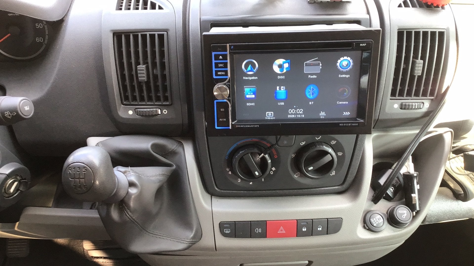 Dubbel din auto radio navigatie  85 euro, Auto diversen, Ophalen, Zo goed als nieuw