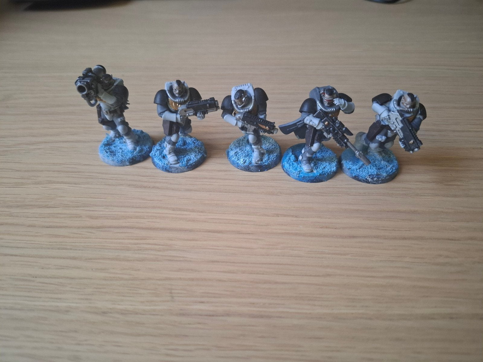 Space Marine Scout Squad, 4 bedels of meer, Ophalen of Verzenden