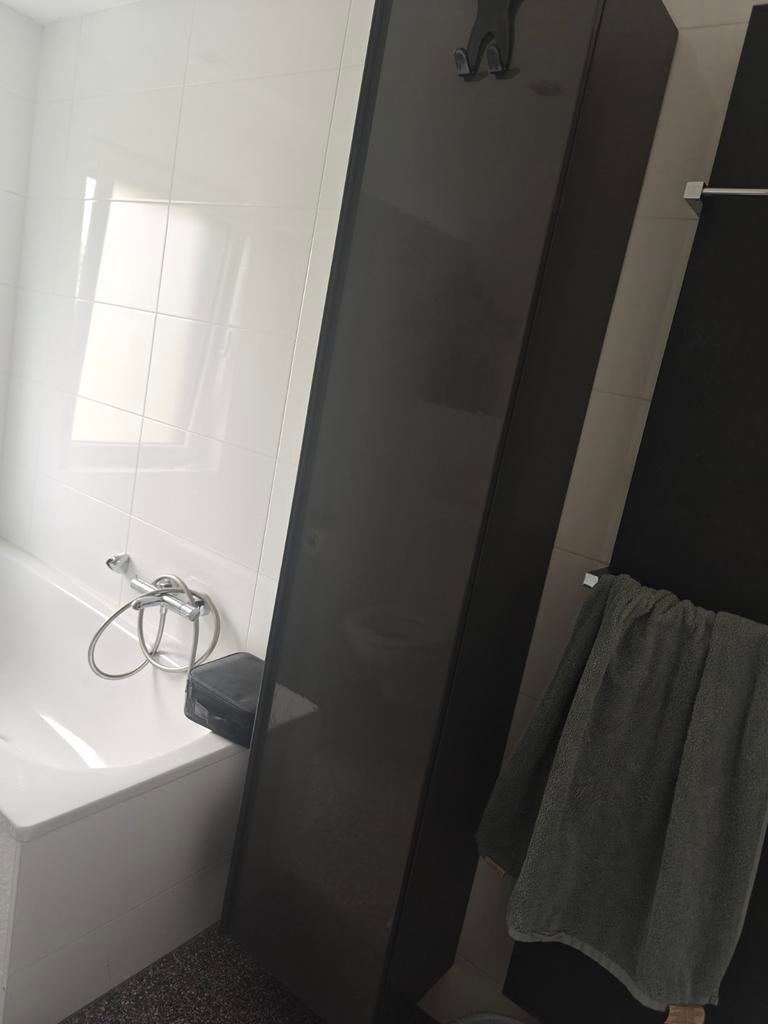 Badkamerkasten antraciet en wit, Huis en Inrichting, Badkamer | Badkamermeubels, (Half)hoge kast, Minder dan 50 cm, Gebruikt, Ophalen of Verzenden