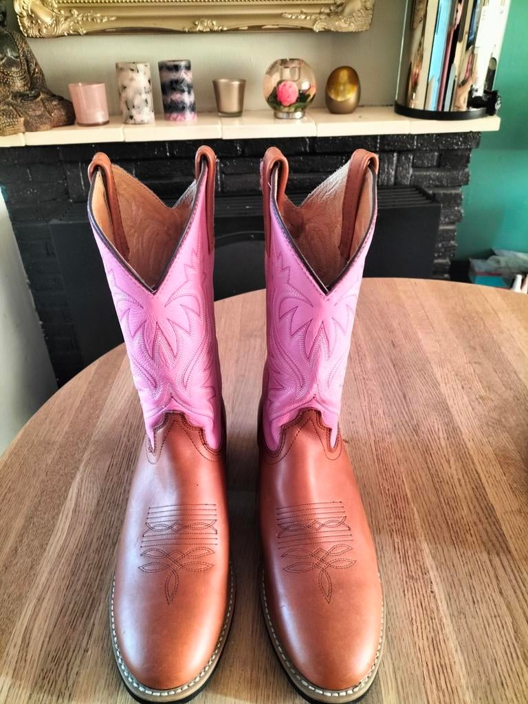 Unieke western 🤠 laarzen super kwaliteit mt 43 NIEUW, Kleding | Dames, Ophalen of Verzenden, Nieuw, Hoge laarzen