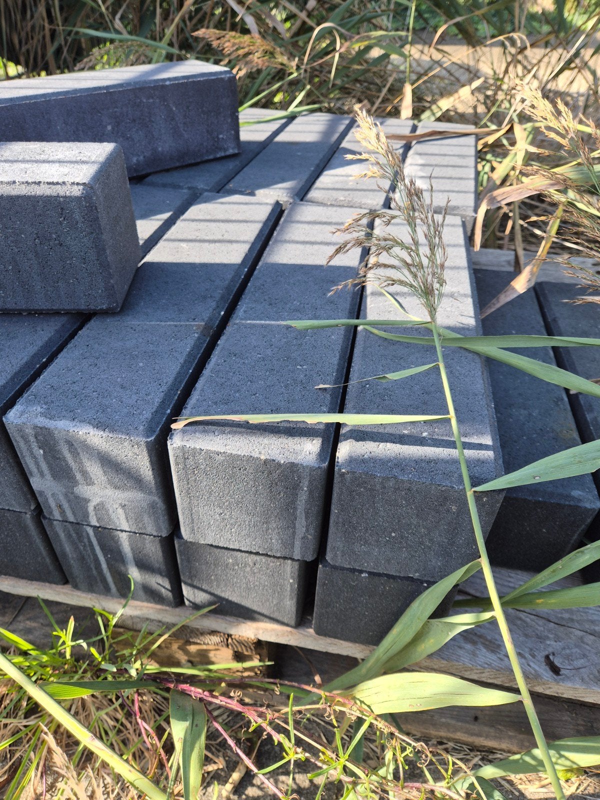 36 Nieuwe Stapelblokken 39.5x10x10 cm, Tuin en Terras, Ophalen, Nieuw