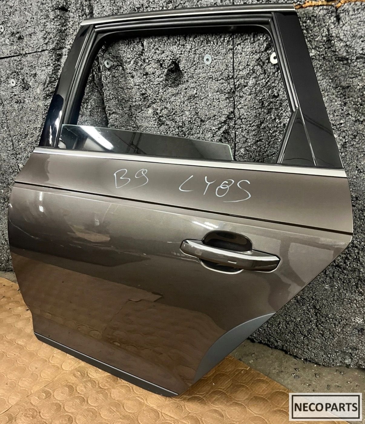 AUDI A4 B9 8W KOMBI PORTIER DEUR ACHTER LINKS LY8S ORIGINEEL, Gebruikt, -, Achter, -
