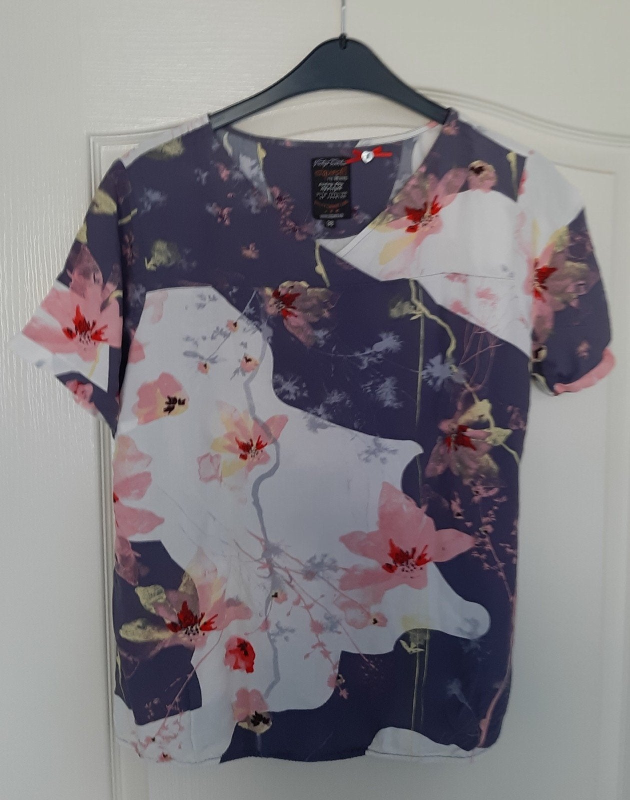 Nieuw Shirt met Mooie Kleuren, Maat 38/40 (M), Meerkleurig, SHUKA, Nieuw