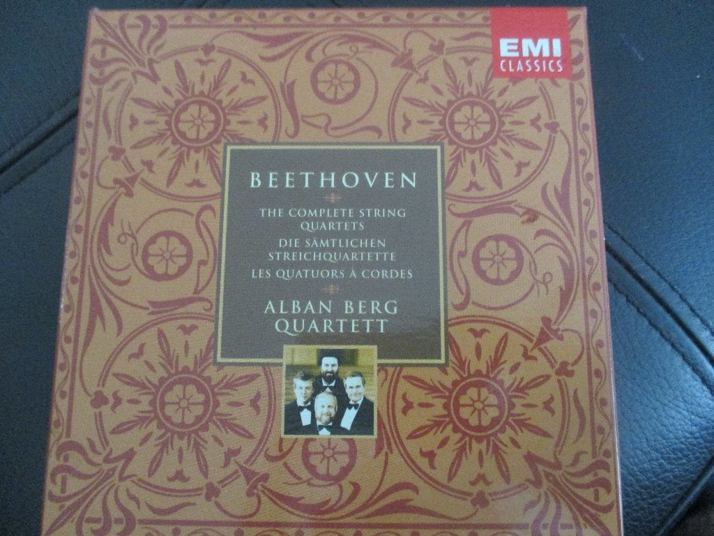 Beethoven The Complete String Quartets CD Alban Berg Quartet, Overige typen, Ophalen of Verzenden, Zo goed als nieuw, Classicisme
