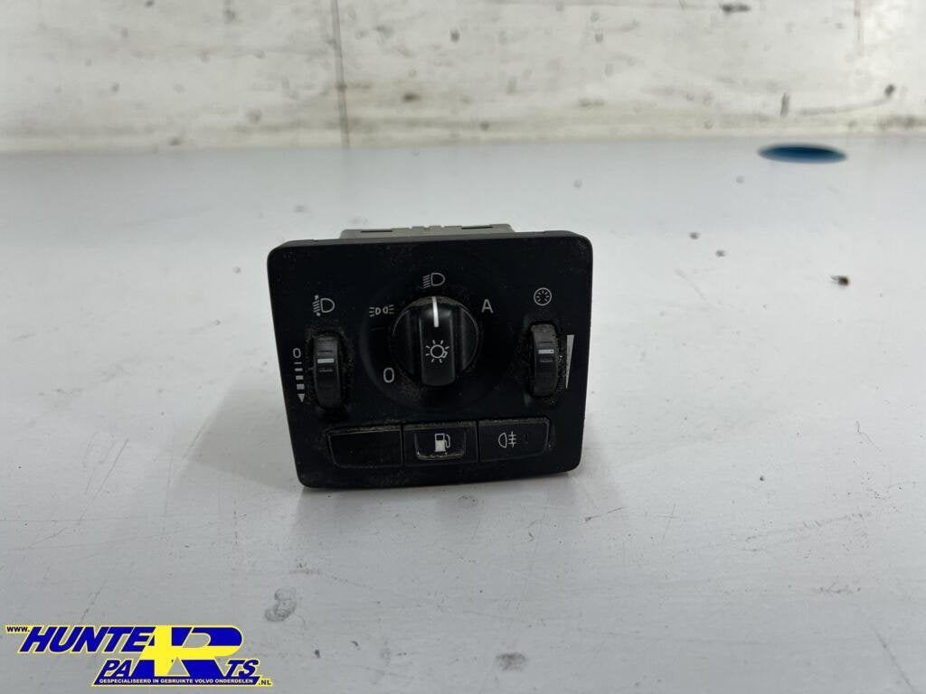 Lichtschakelaar Volvo V50/S40/C30/C70 ('04-'12) 31318937, Gebruikt, Ophalen of Verzenden, Volvo