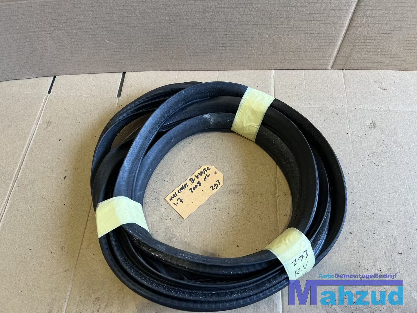 MERCEDES B-klasse W245 rechts voor deurrubber 2005-2011, Gebruikt, Mercedes-Benz AG, Mercedes-Benz, Ophalen of Verzenden