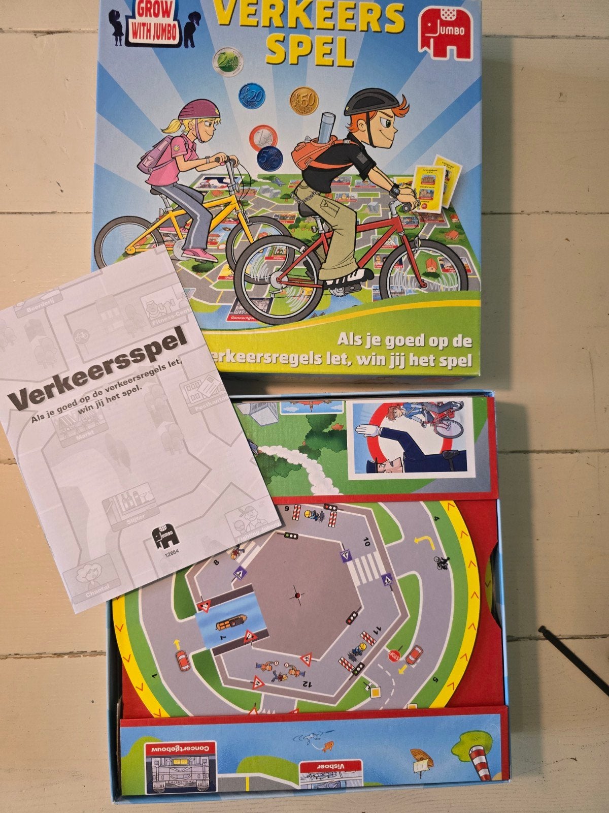 Verkeers spel voor 8+ I, Hobby en Vrije tijd, Gezelschapsspellen | Bordspellen, Ophalen of Verzenden, Zo goed als nieuw