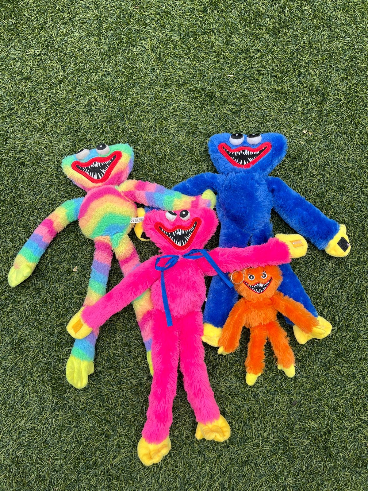 Huggy Wuggy Knuffels - 3x 40cm en 1x 20cm sleutelhanger, Kinderen en Baby's, Speelgoed | Knuffels en Pluche, Ophalen, Overige merken