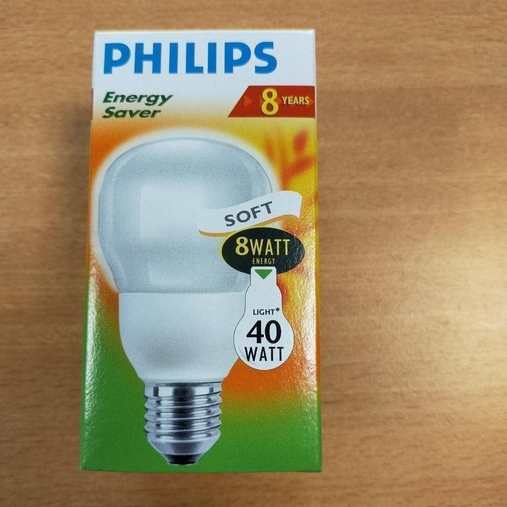 Philips Amiance soft spaarlamp - doos 6 stuks, Huis en Inrichting, Lampen | Losse lampen, Ophalen, Nieuw, E27 (groot), Led-lamp