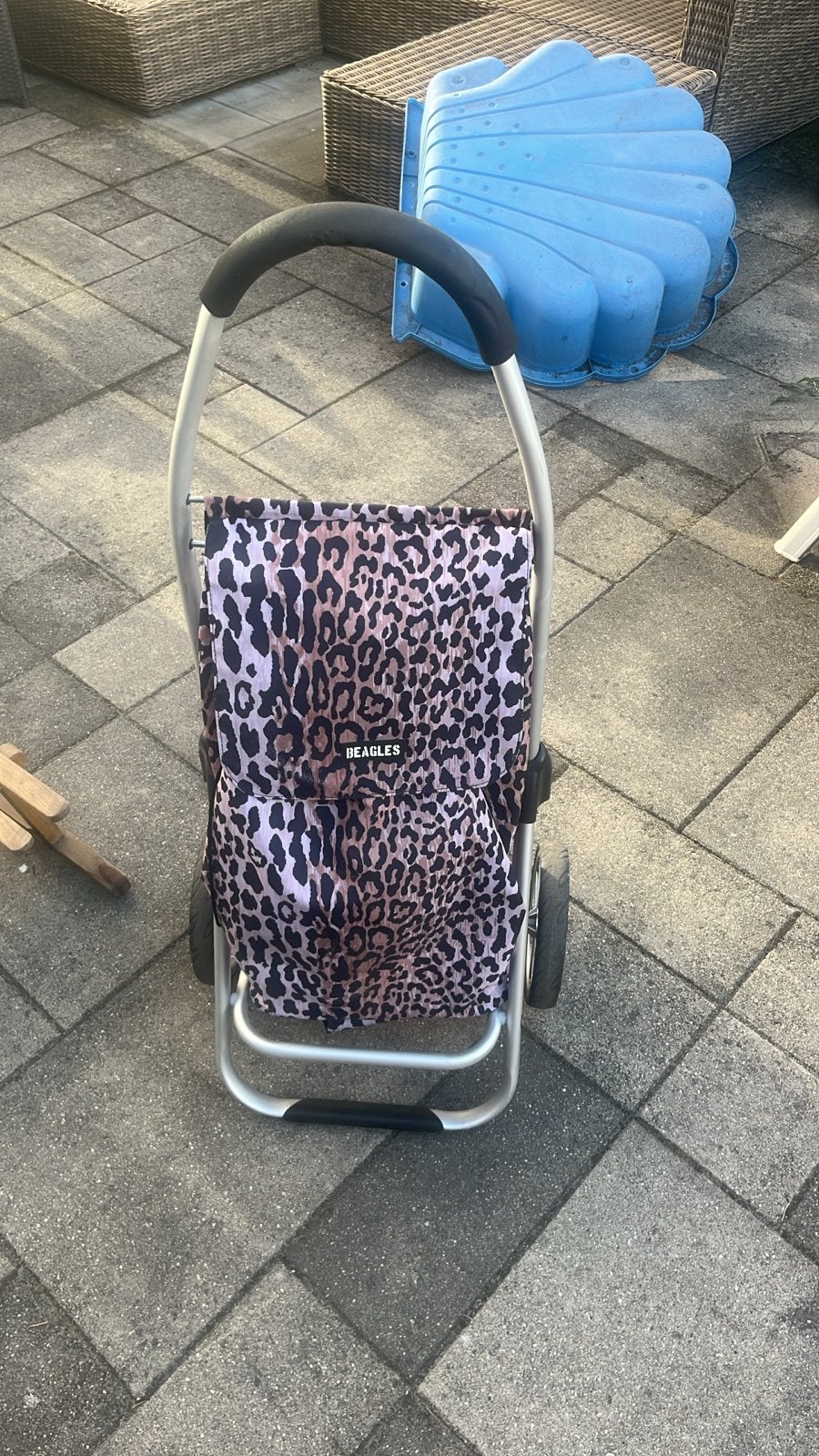 Boodschappen kar, Ophalen of Verzenden, Zo goed als nieuw, 30 cm of meer