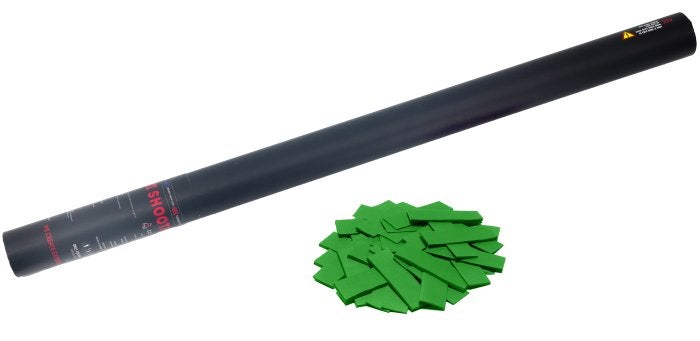 TCM FX Handheld Confetti Cannon 80cm Dark Green, Geluidgestuurd, ., Overige typen, Nieuw