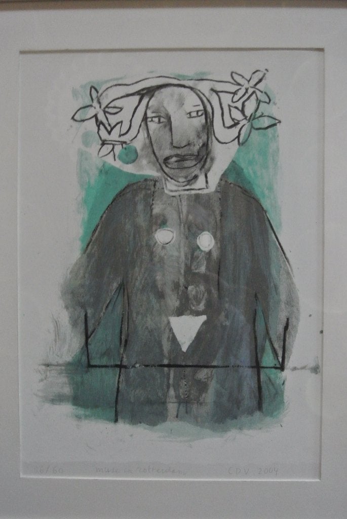 christina de vos litho MUZE, Ophalen of Verzenden