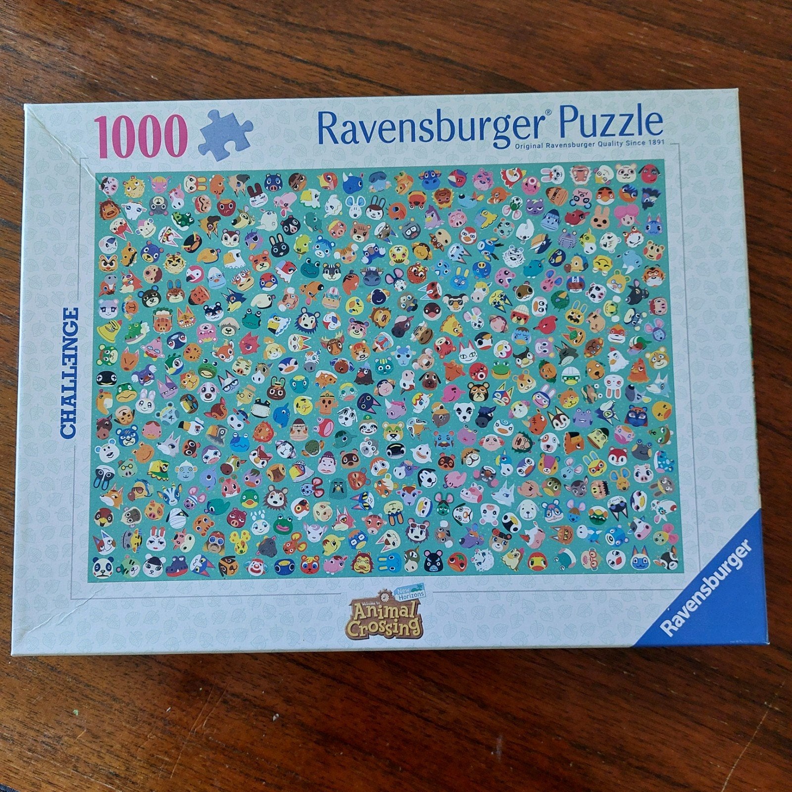 Ravensburger Animal Crossing Legpuzzel 1000 stukjes, Ophalen of Verzenden, 500 t/m 1500 stukjes, Zo goed als nieuw, Legpuzzel