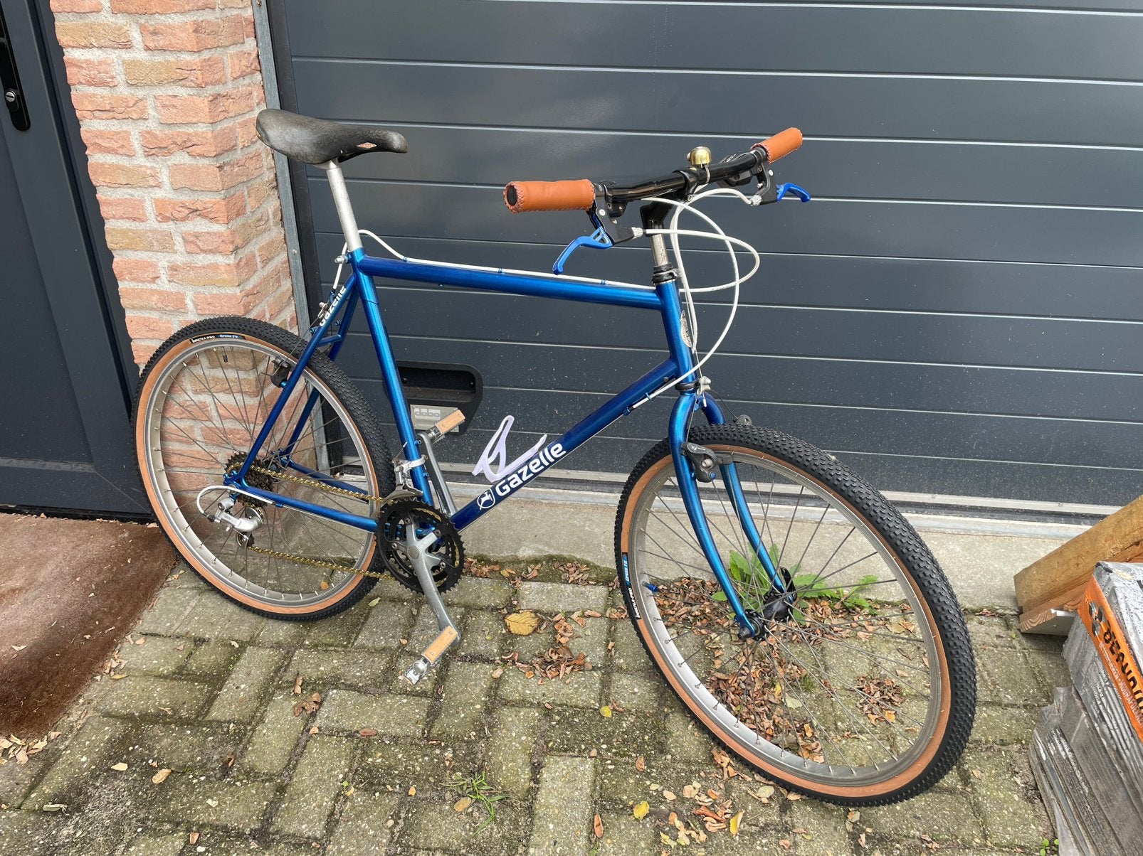Retro Gazelle mountainbike mtb gerestaureerd, Ophalen, Zo goed als nieuw, Gazelle