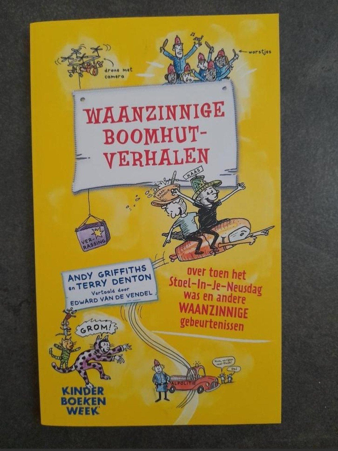 Waanzinnige boomhut verhalen ~ boek kind, Ophalen of Verzenden, Fictie algemeen