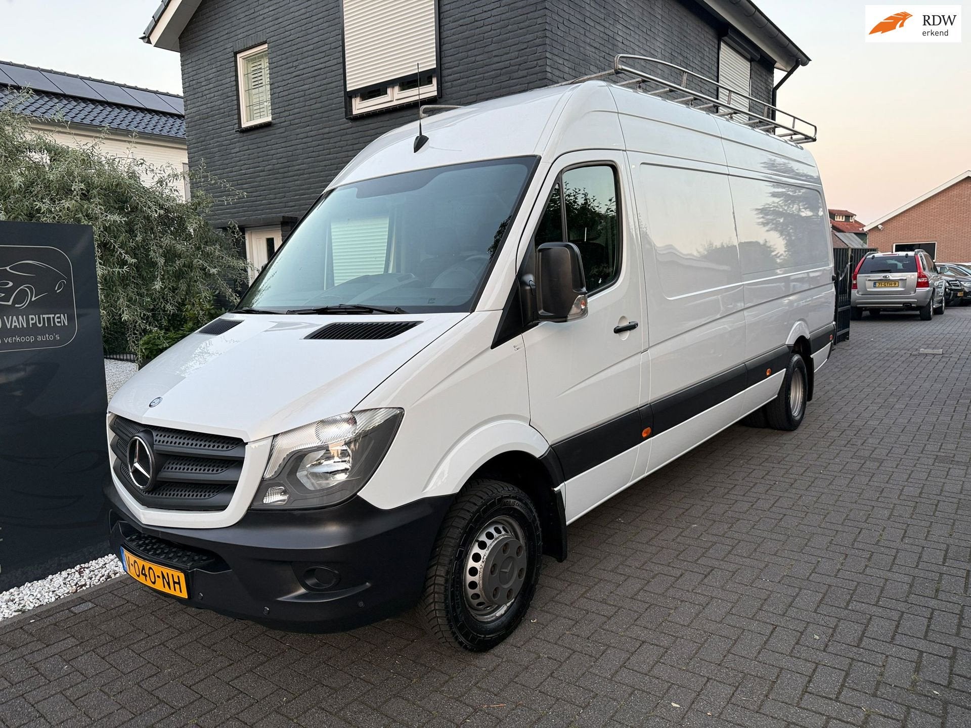 Mercedes-Benz Sprinter 513 CDI Dubbel lucht / L3 / Airco / Z, Auto's, Euro 5, Gebruikt, 4 cilinders, 129 pk