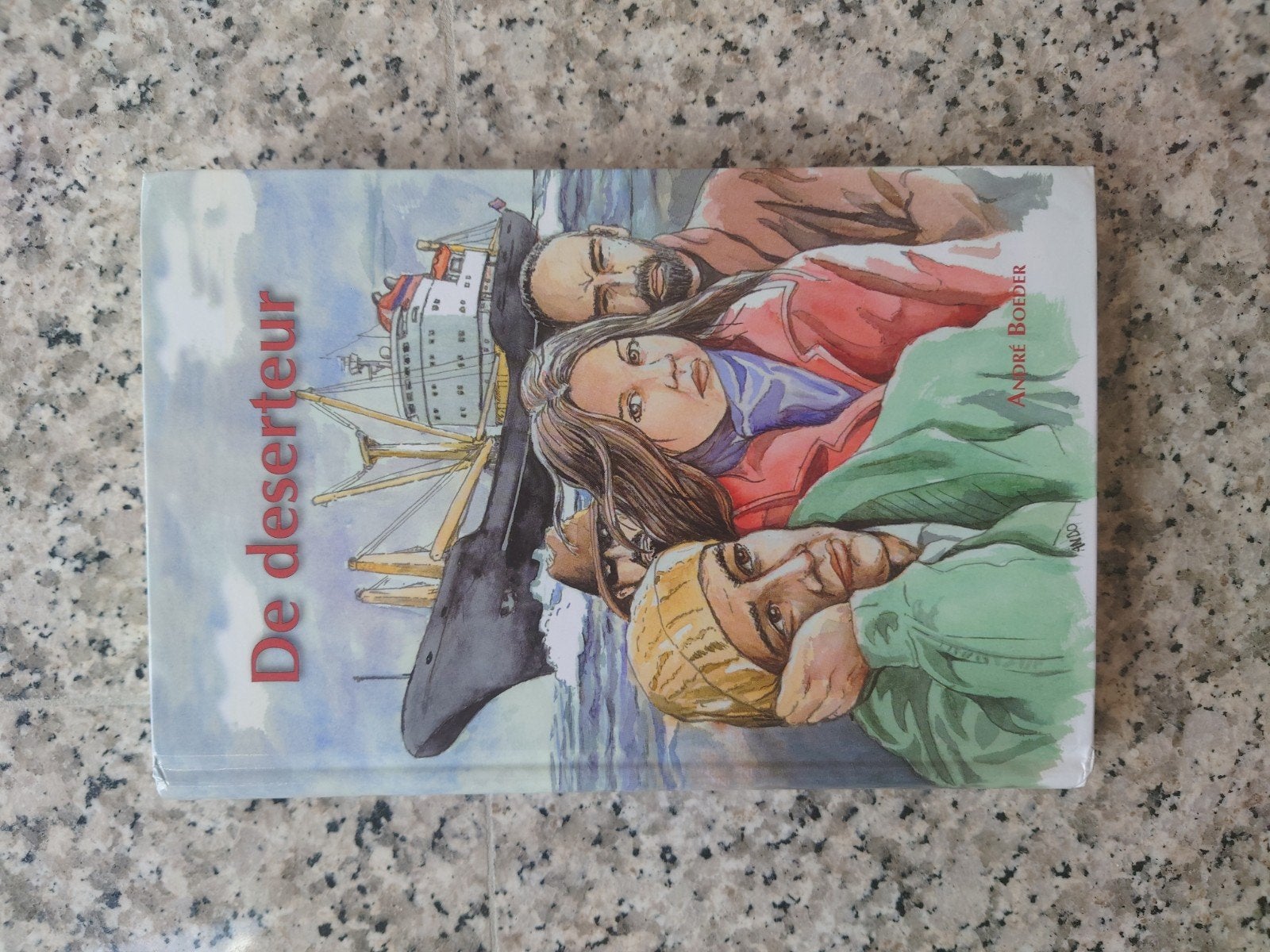 De Deserteur - André Boeder - Jeugdboek, Ophalen of Verzenden, Zo goed als nieuw, André Boeder, Nederland