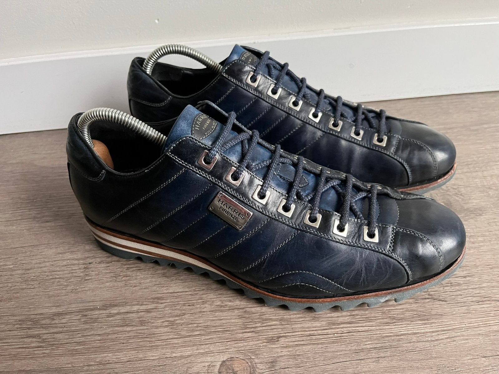 Harris sneakers maat 9 / 43, Blauw, Ophalen of Verzenden, Harris, Harris