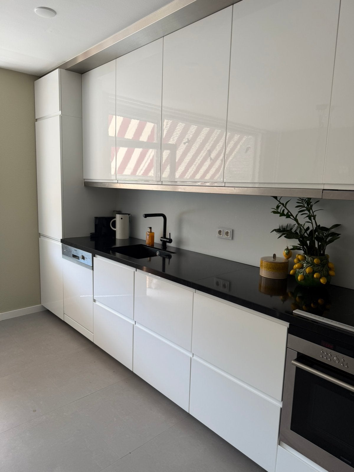 IKEA Voxtorp keukendeurtjes / keukenfrontjes hoogglans wit, Ophalen, Gebruikt, Wit, 50 tot 100 cm