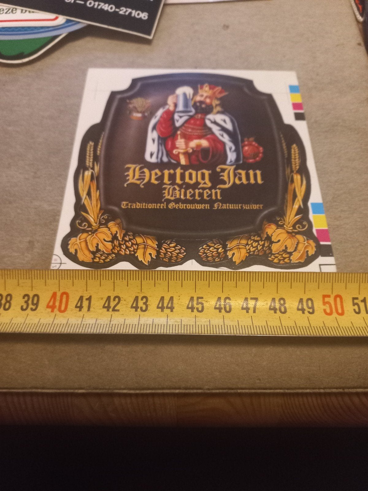 Hertog Jan Bieren sticker - Traditioneel Gebrouwen, Ophalen of Verzenden, Zo goed als nieuw, Overige typen