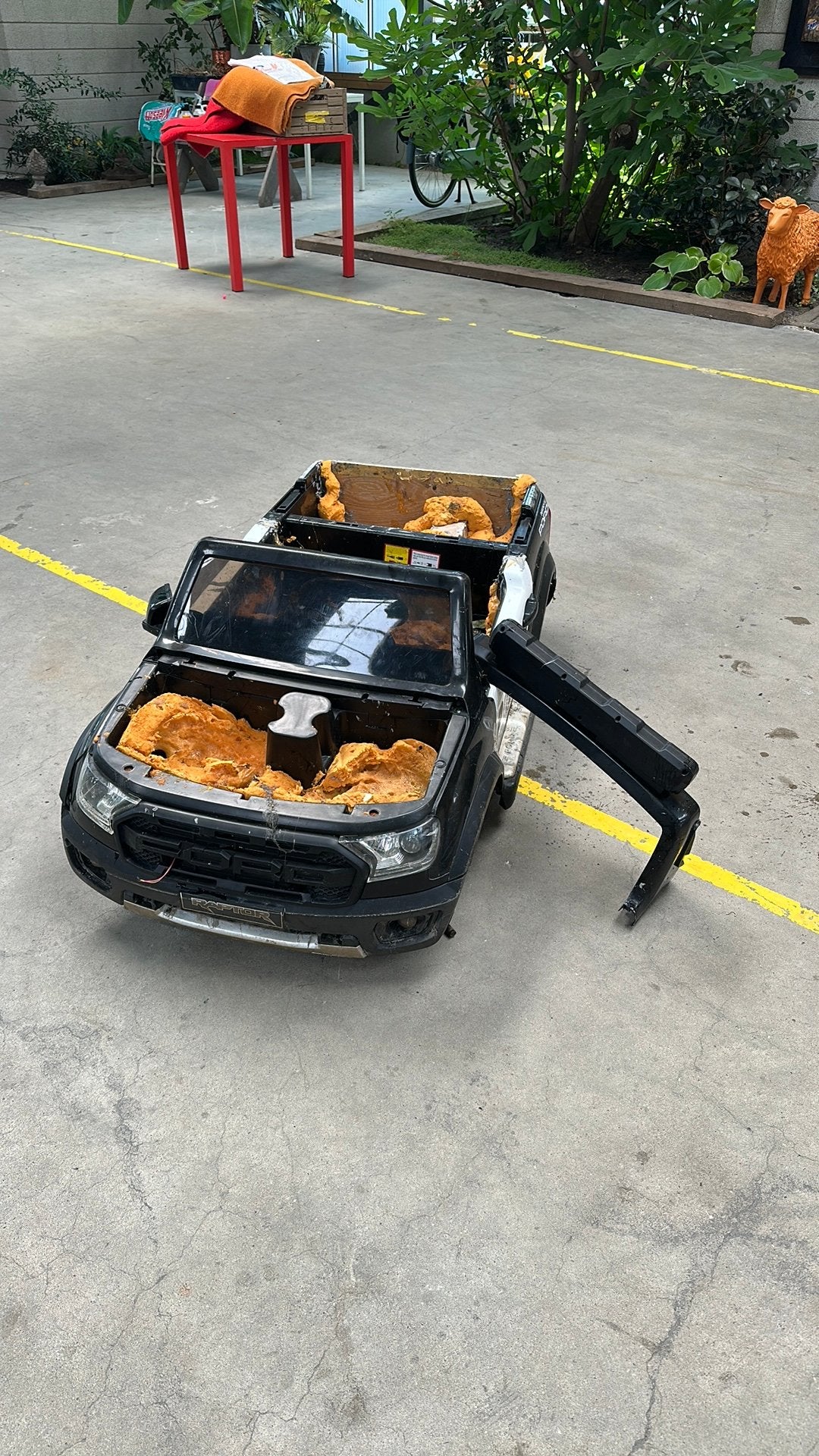 Kinder auto kapot moet nu weg!!!, Ophalen, Gebruikt