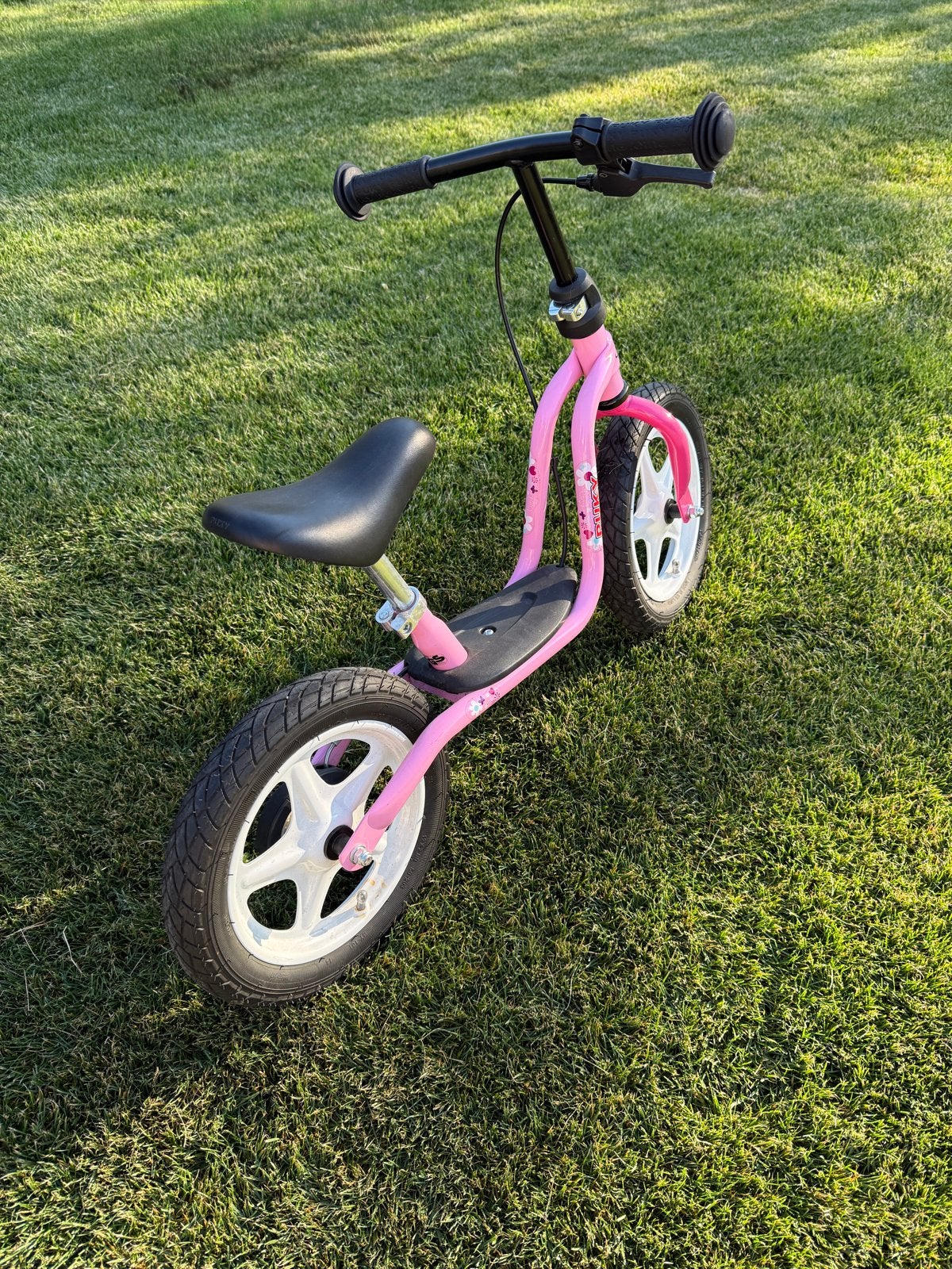 Roze Puky loopfiets, Ophalen, Gebruikt, 16 tot 20 inch, Puky