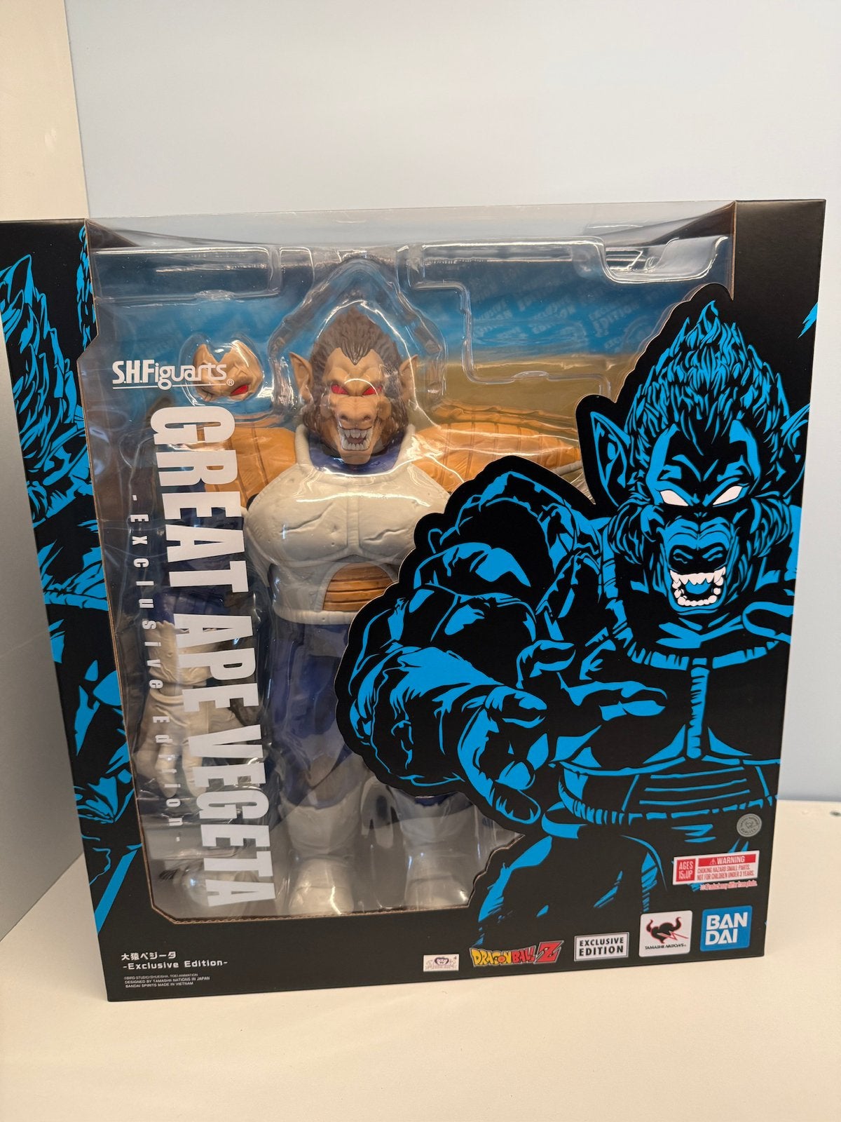 S.H. Figuarts Dragon Ball | Great Ape Vegeta Event Exclusive, Ophalen of Verzenden, Nieuw