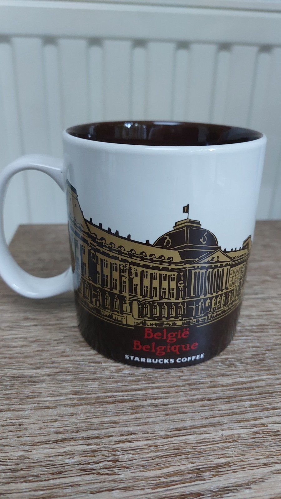 Starbucks 'Been There Series' België mok - Nieuw, Overige typen, Nieuw, Ophalen of Verzenden, Steen/keramiek