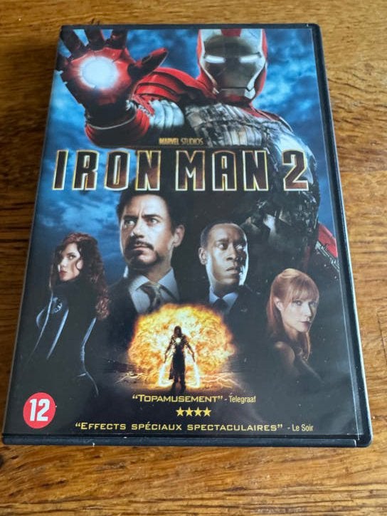 Dvd Iron Man 2, Vanaf 12 jaar, Ophalen of Verzenden, Zo goed als nieuw