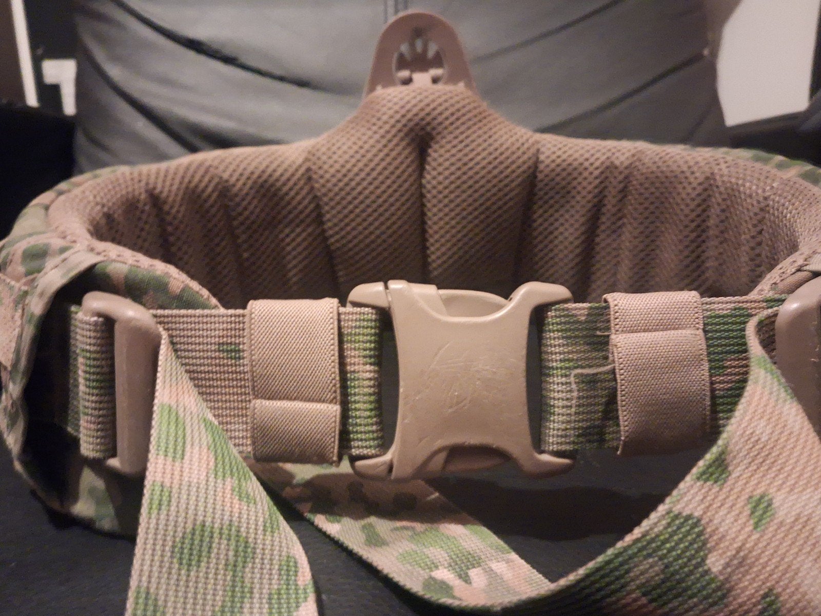Nfp maron combat belt met maron koppelstuk, Ophalen of Verzenden, Landmacht, Overige gebieden, Kleding of Schoenen