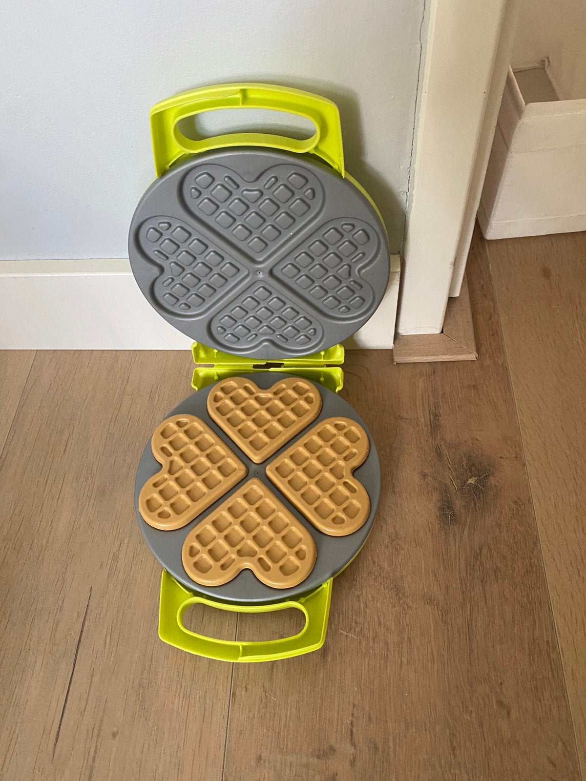 Wafelijzer plastic, Ophalen of Verzenden, Zo goed als nieuw, Kunststof