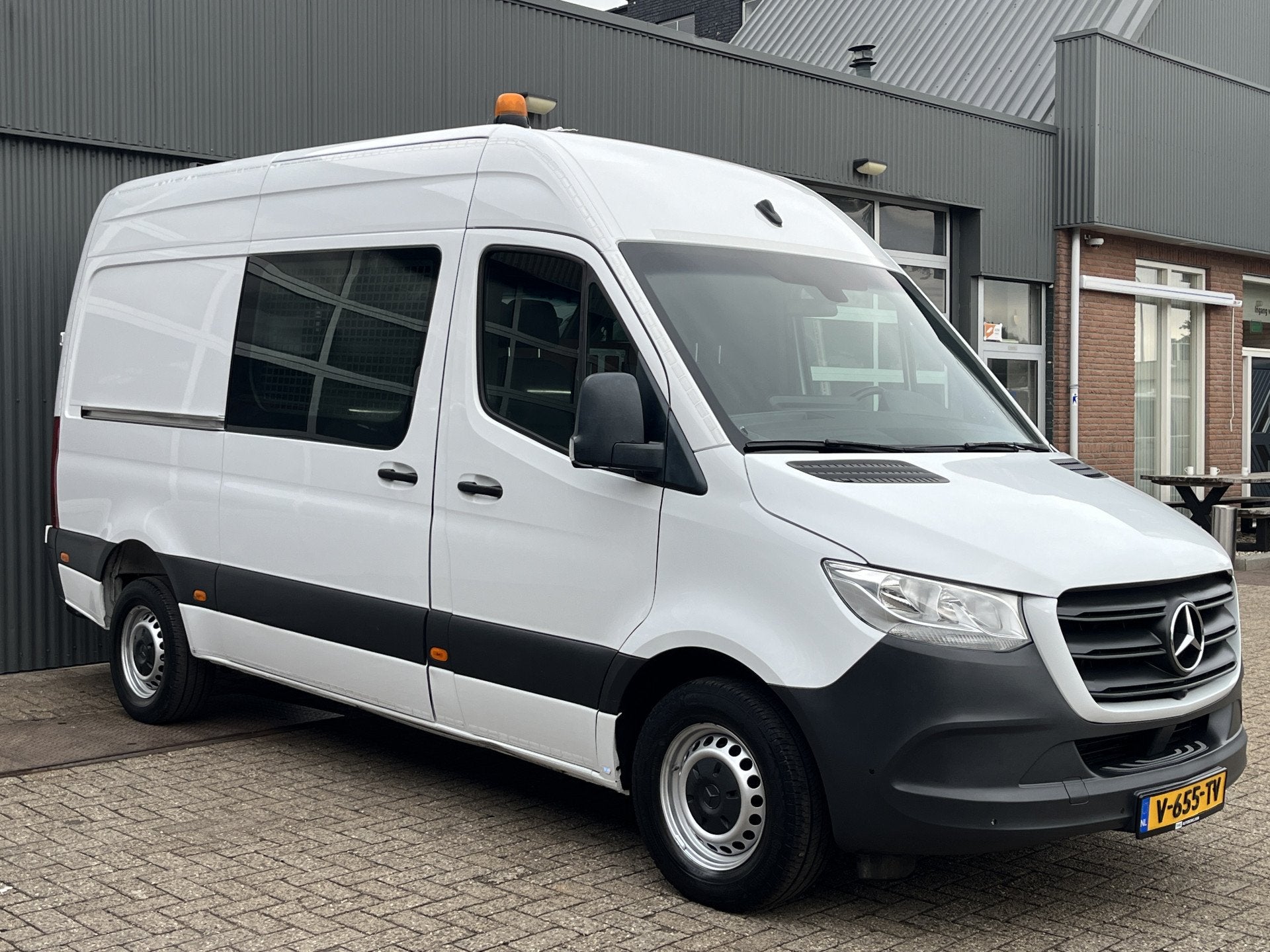 Mercedes-Benz Sprinter 314 2.2 CDI L2H2 Werkplaats inrichtin, Auto's, Automaat, Gebruikt, Wit, Bedrijf
