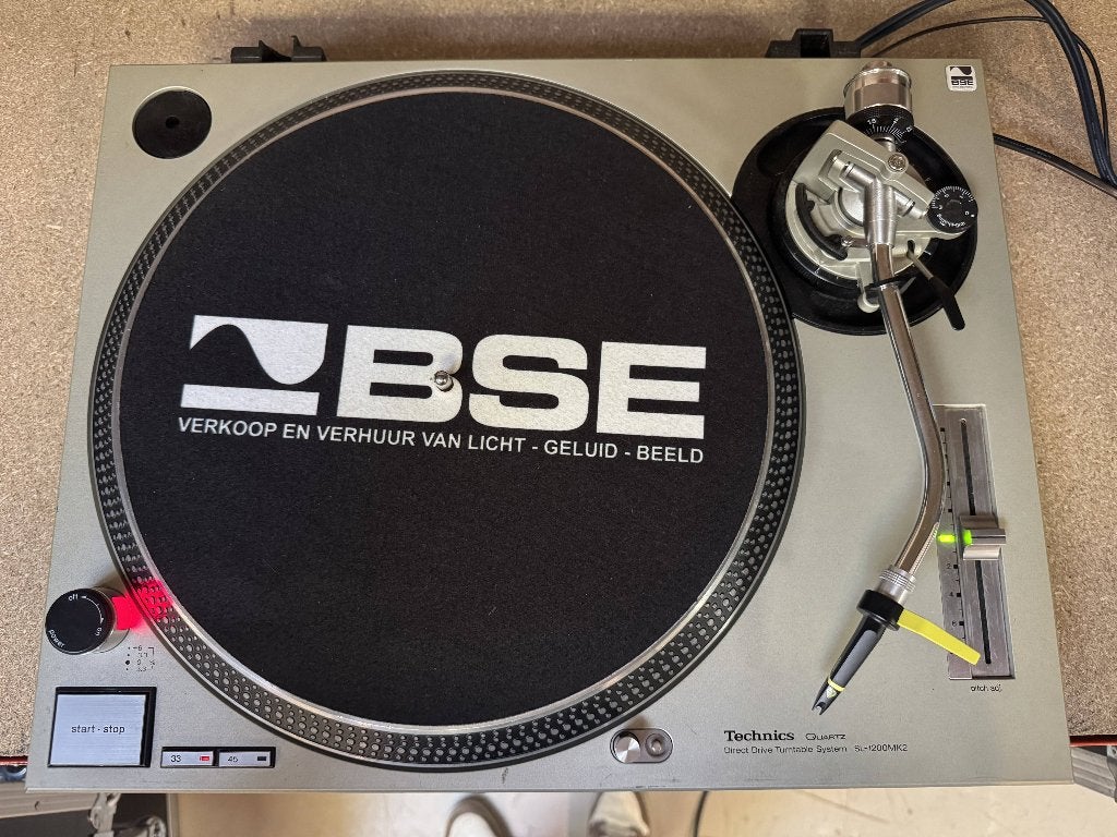 2x Technics SL-1200MK2 | Direct Drive DJ-draaitafels, Ophalen, Gebruikt, ., Pitch-regelaar