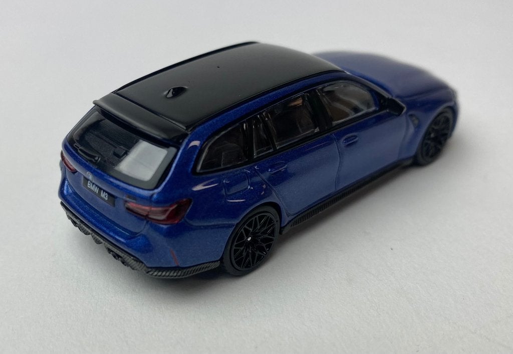 Mini GT 1:64 BMW M3 Touring Competition Portimao blue metall, -, Nieuw, Ophalen of Verzenden, Mini GT