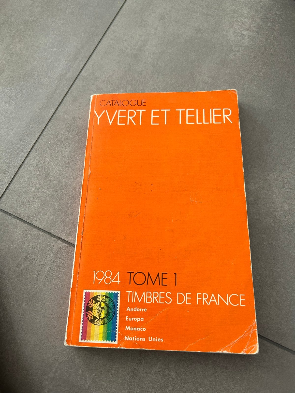 Yvert et Tellier postzegelcatalogus 1984 Tome 1, Ophalen, Gestempeld
