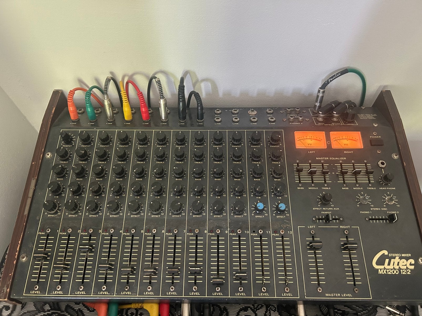 Cutec MX1200 Analog Mixer, Ophalen, Zo goed als nieuw