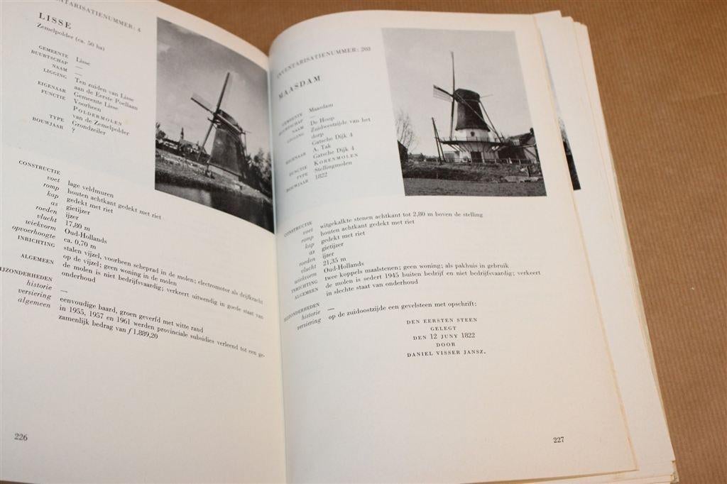 Zuid-Hollands Molenboek —Vintage Boek 1965, Boeken, Ophalen of Verzenden, Gelezen