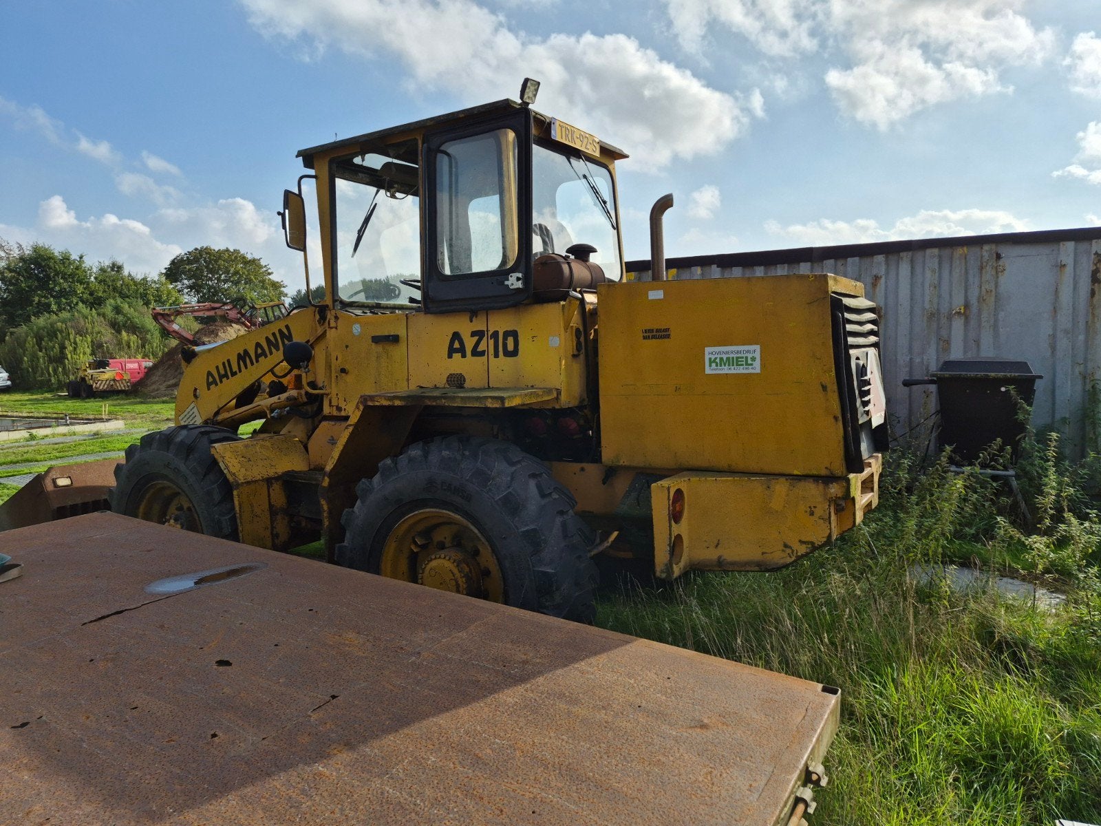 ahlmann shovel AZ10, Ophalen of Verzenden, Wiellader of Shovel