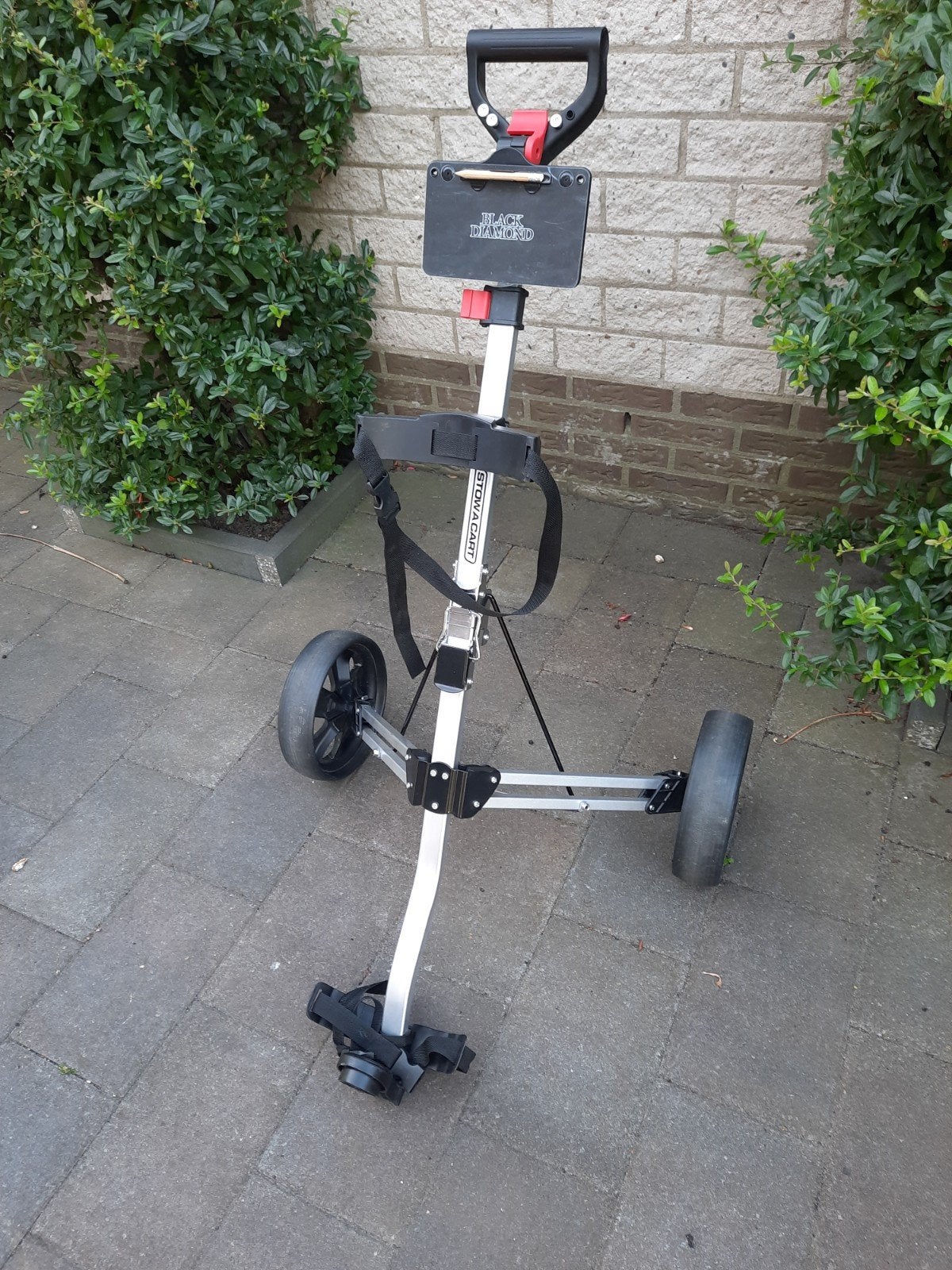golf trolley, Ophalen, Gebruikt, Golfkar