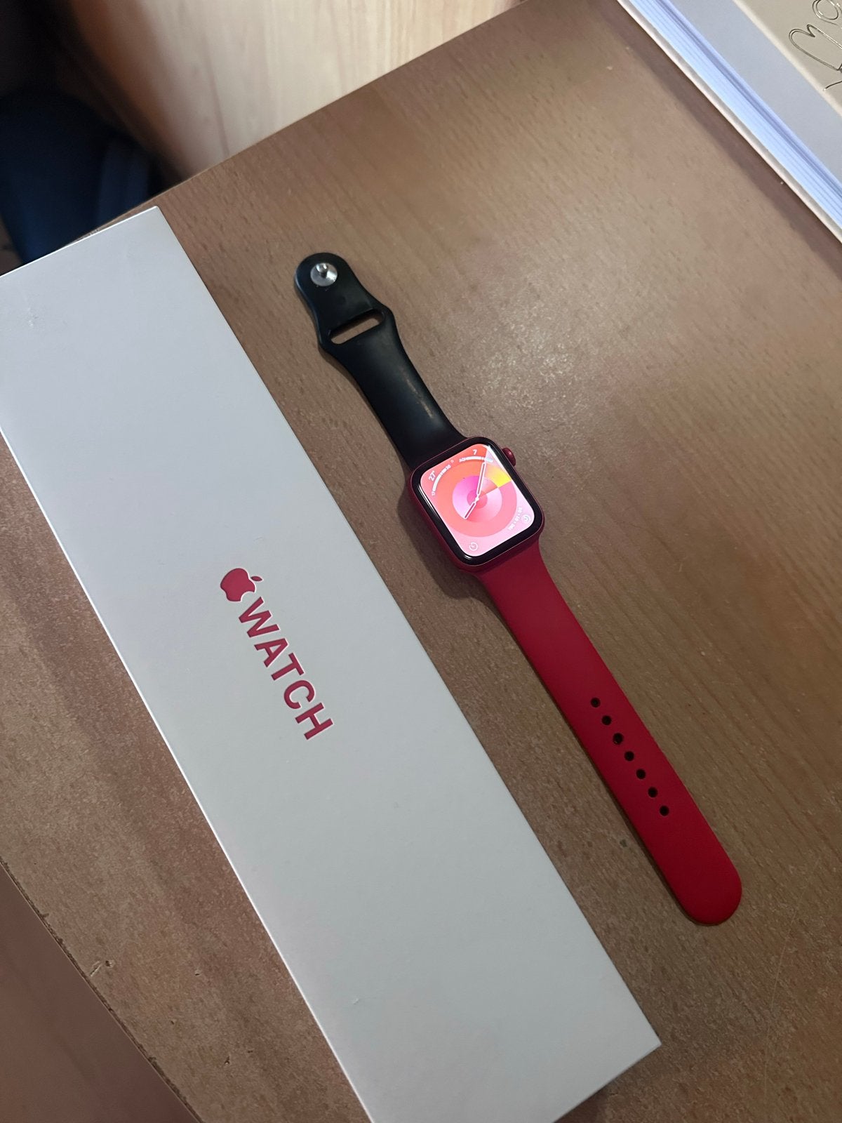 Apple Watch Series 6 (PRODUCT)RED, Afstand, IOS, Ophalen of Verzenden, Zo goed als nieuw