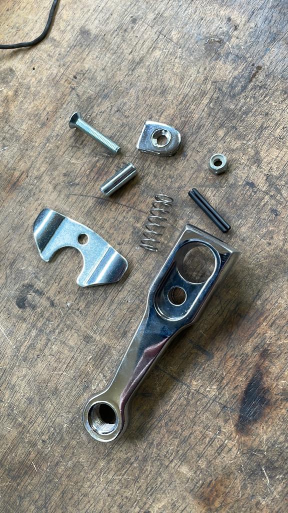 Nieuwe kreidler crank, rechter kant brommer., Ophalen, Nieuw, Crankstel of Pedalen