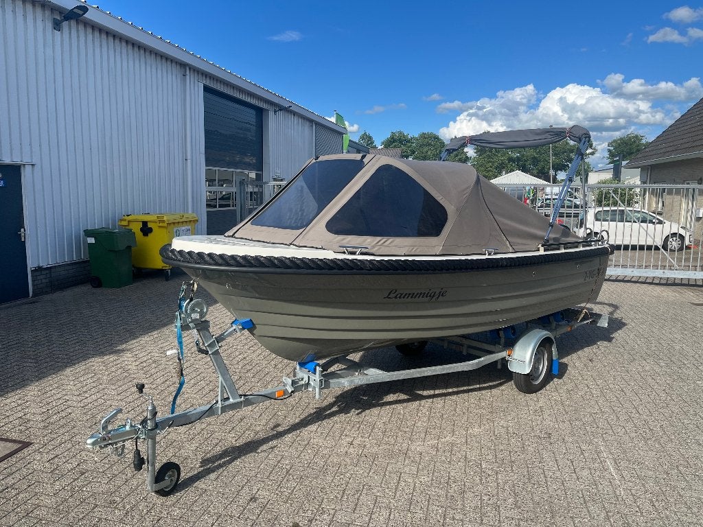 Sloep Silver Yacht 525 met 30pk Tohatsu met trailer, Watersport en Boten, Tender, 5 m, Zo goed als nieuw, 2 m